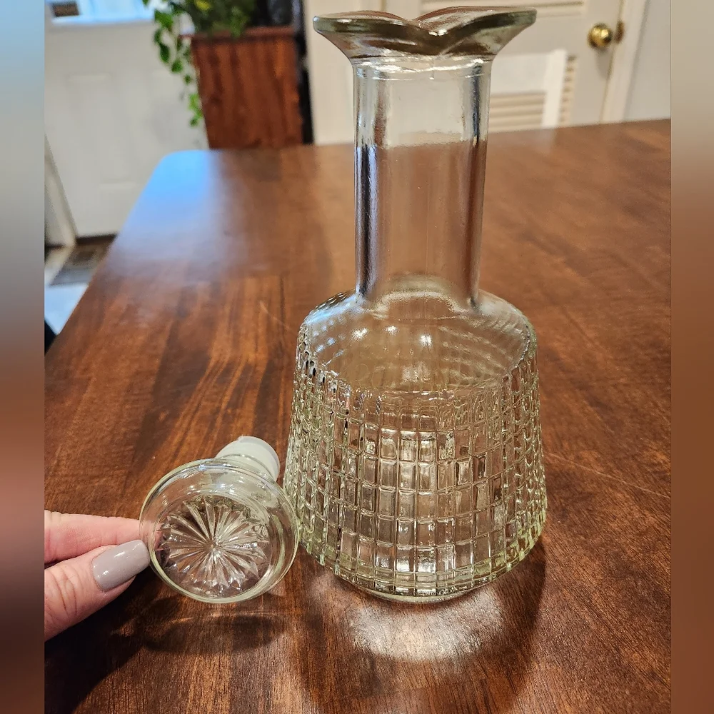Vintage 80's Barton Canadian Whiskey Liquor Decanter